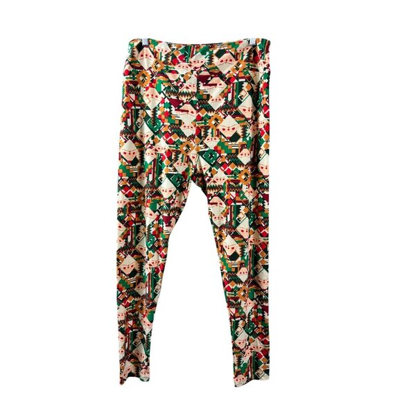 LuLaRoe Women's Christmas Tights - Picture 1 of 4